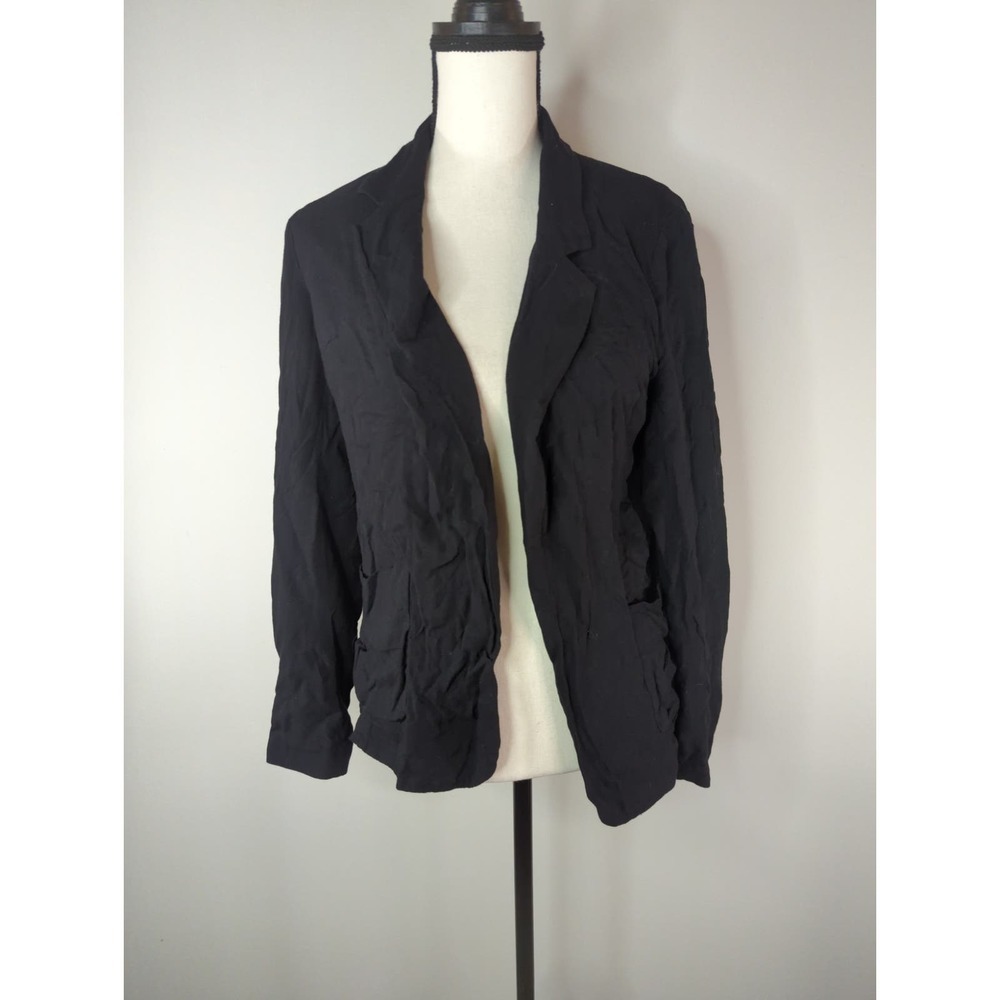 Aritzia Talula Women's Open‎ Front Black Cardigan Sz.6